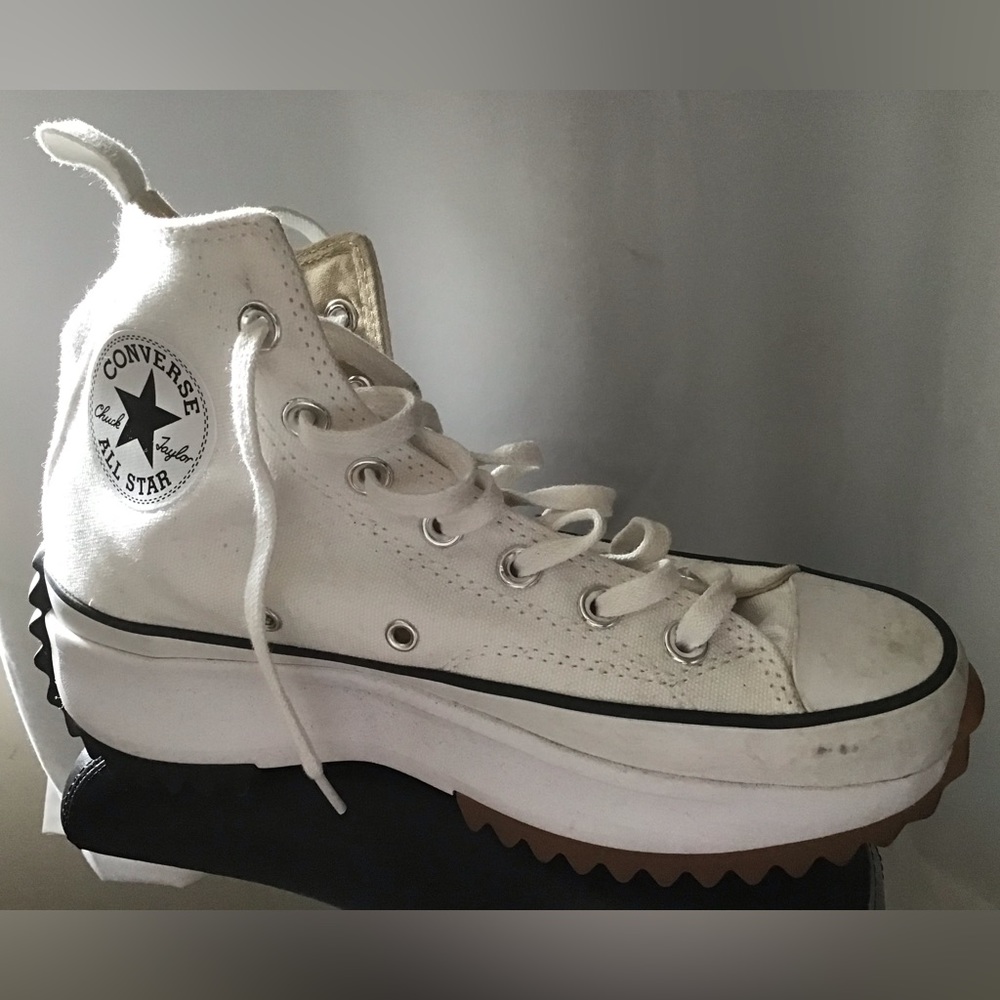 Converse Run Star Hike Platform 7.5 White